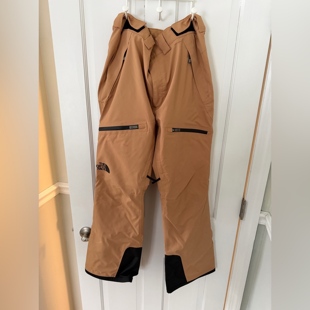 The North Face Men's Tan Chakal Insulated Ski Pants